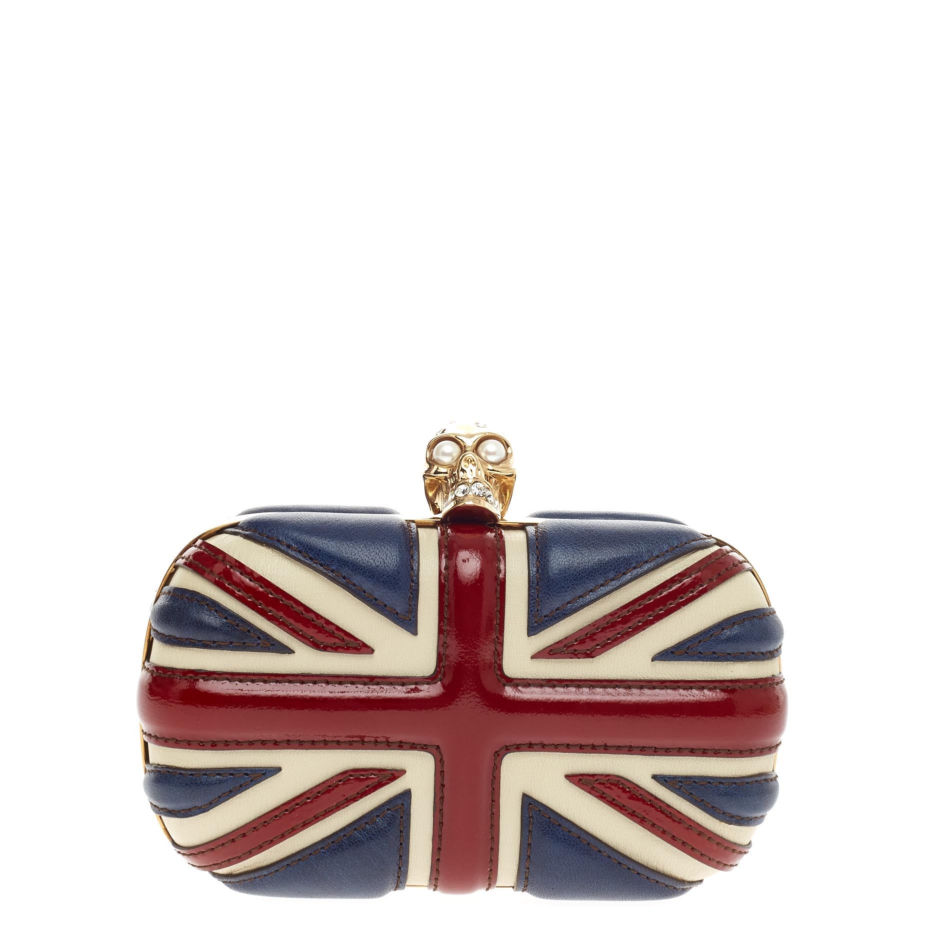 Britannia Skull Box Clutch Patent Small