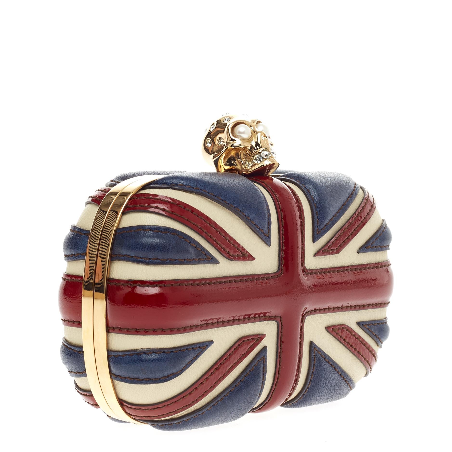 Britannia Skull Box Clutch Patent Small