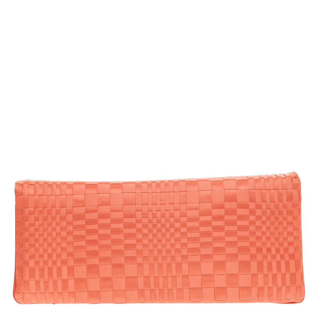 Turnlock Clutch Intrecciato Nappa Long