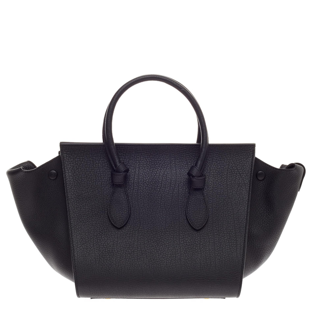 Tie Knot Tote Grainy Leather Mini