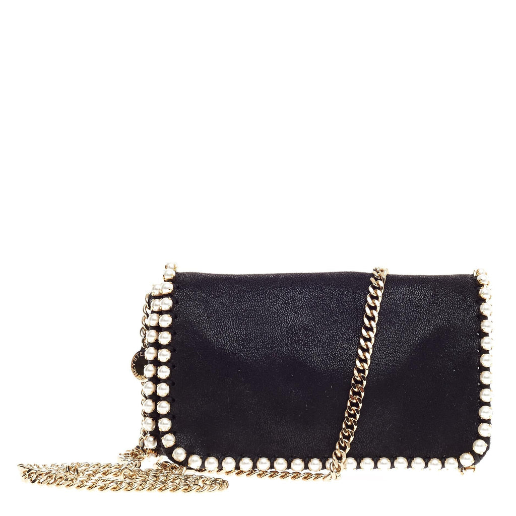 Falabella Crossbody Bag Pearl Shaggy Deer Mini