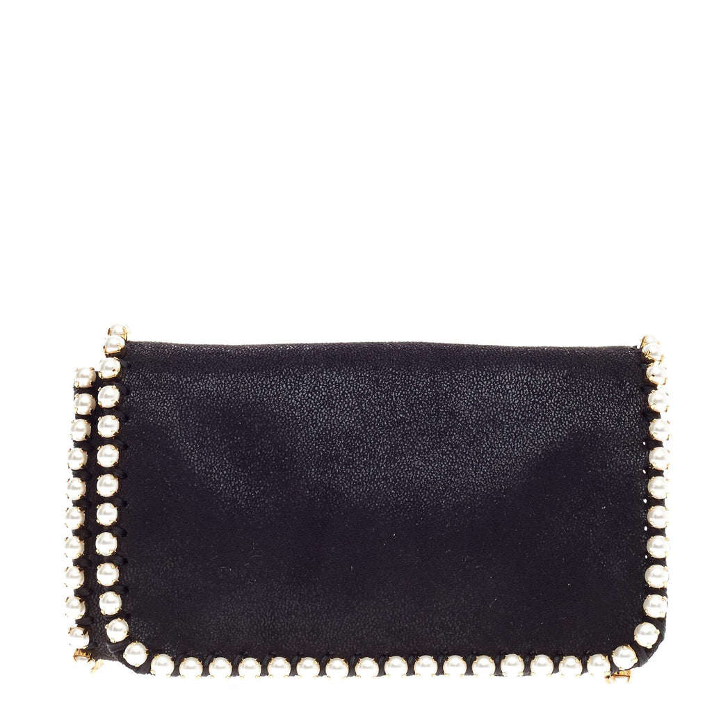 Falabella Crossbody Bag Pearl Shaggy Deer Mini