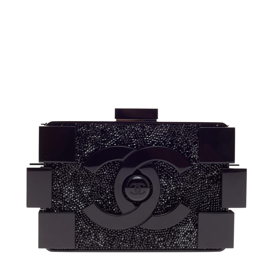 Lego Clutch Crystal Embellished Plexiglass