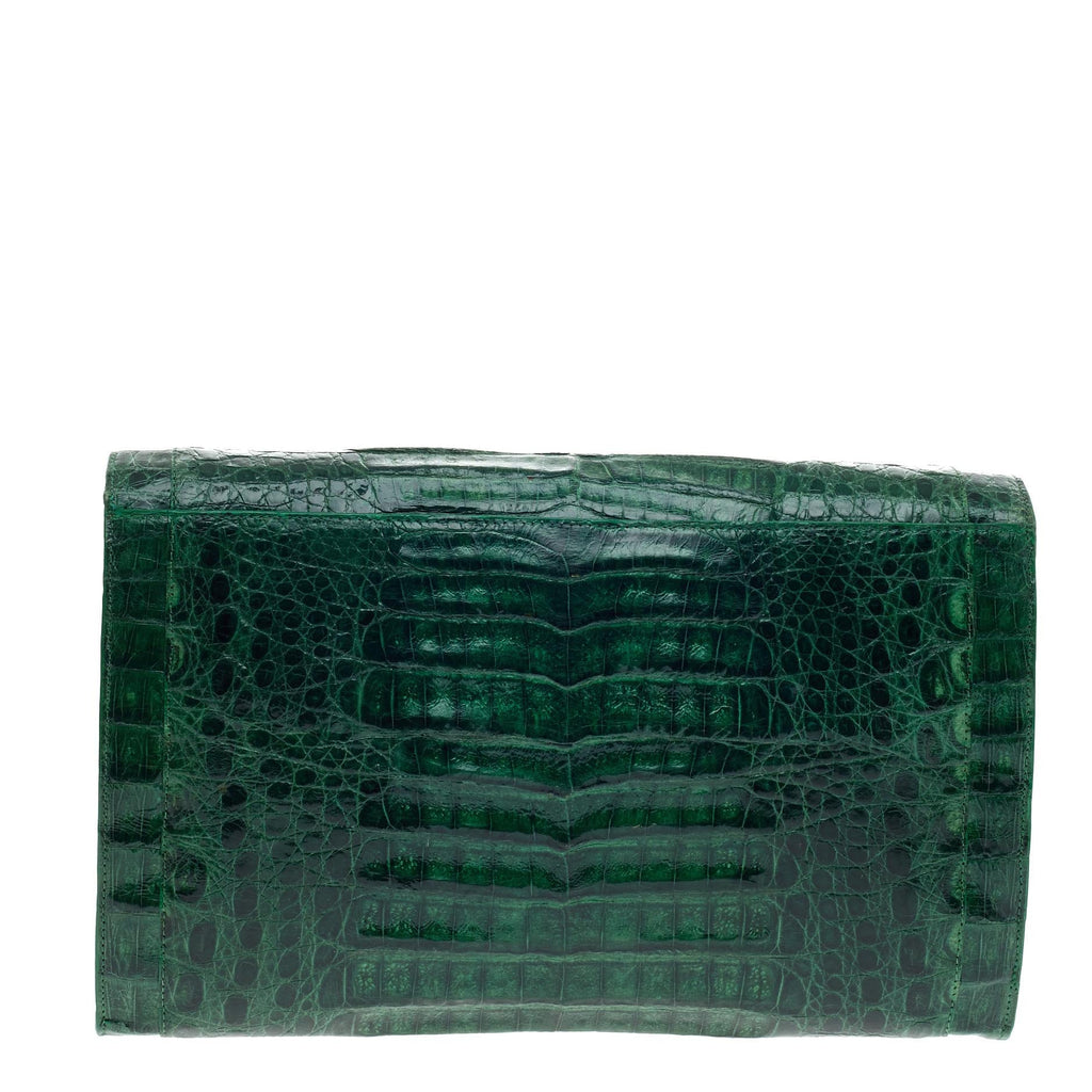 Bar Clutch Crocodile Large