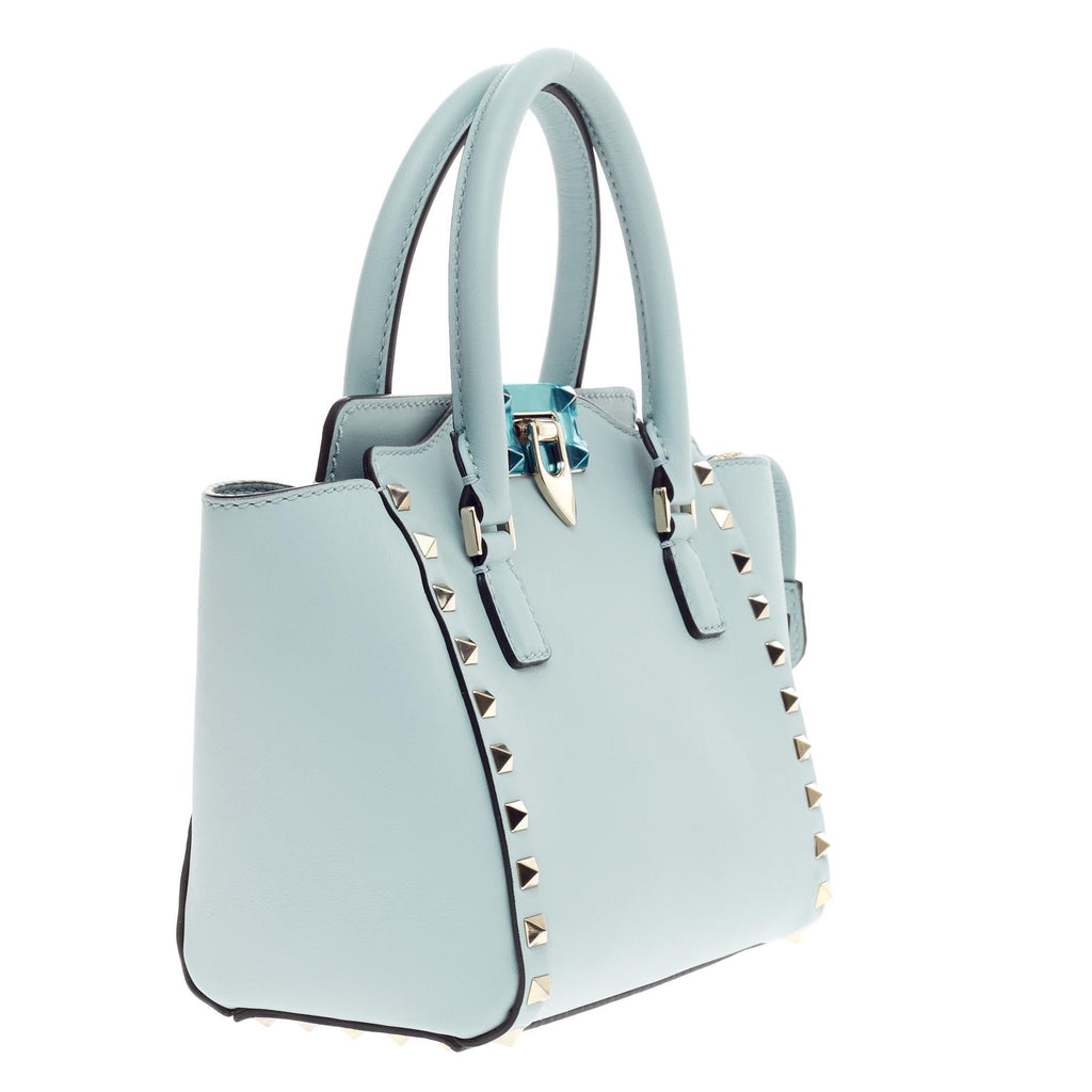 Rockstud Tote Rigid Leather Mini