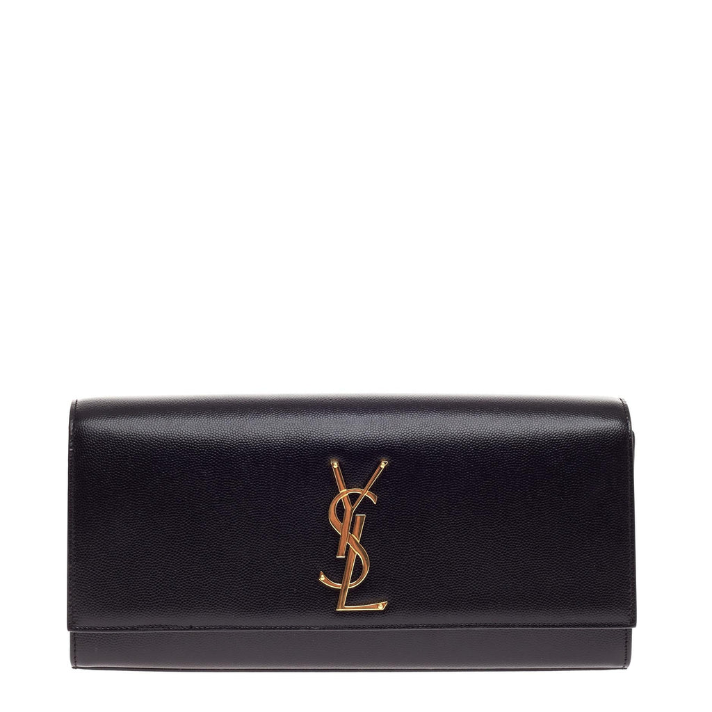 Classic Monogram Clutch Leather