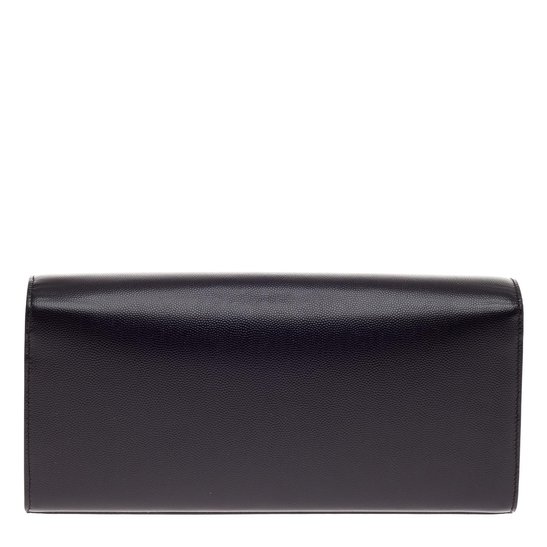 Classic Monogram Clutch Leather