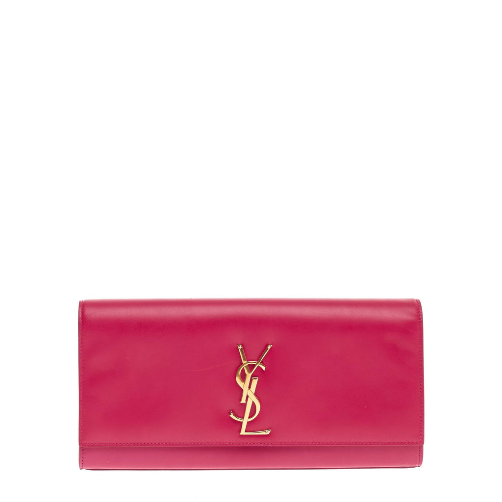 Classic Monogram Clutch Leather