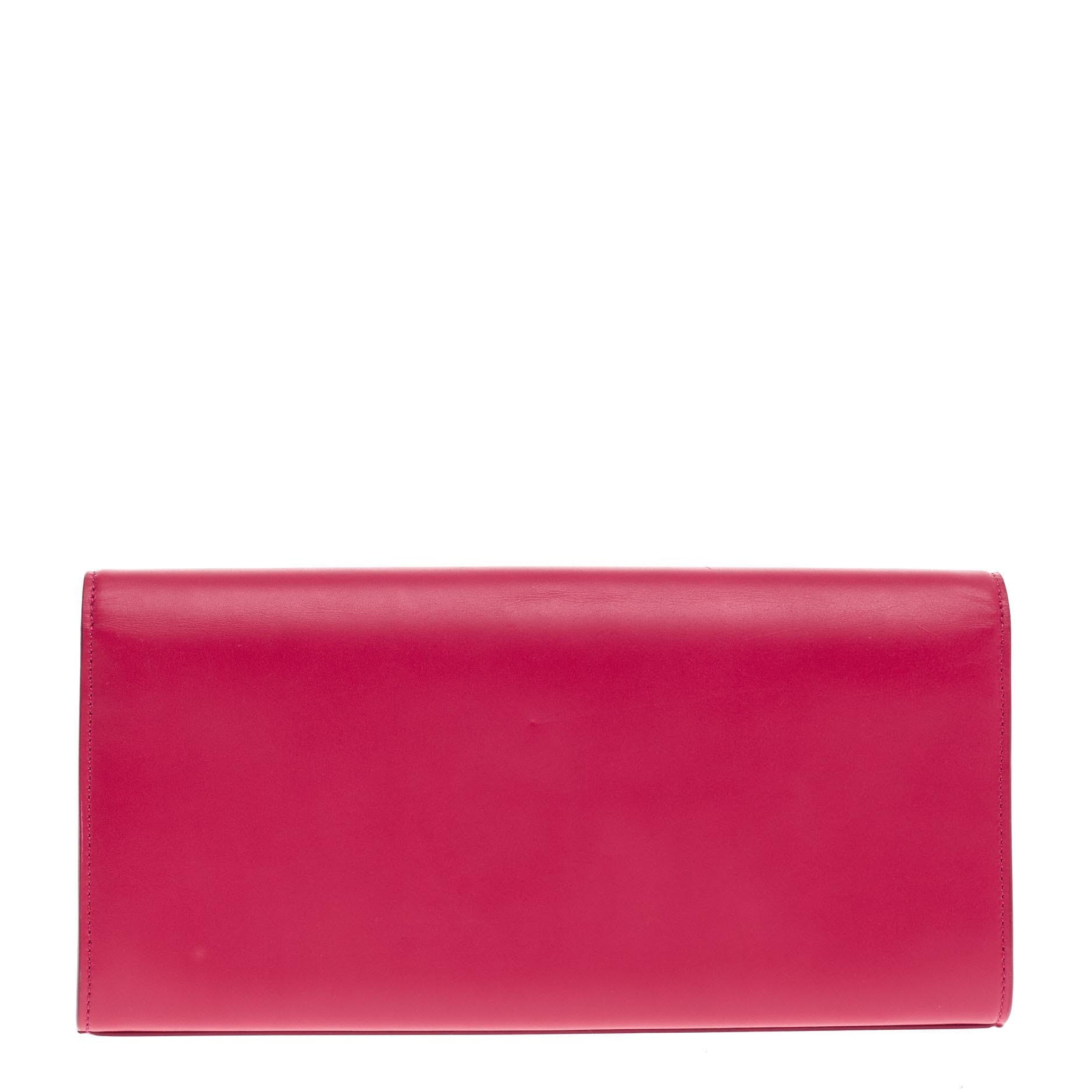 Classic Monogram Clutch Leather