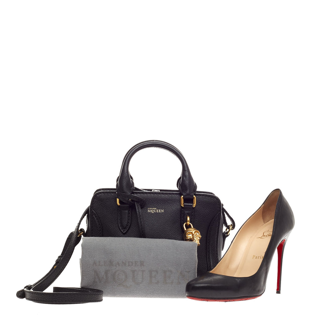 Padlock Zip Around Tote Leather Mini
