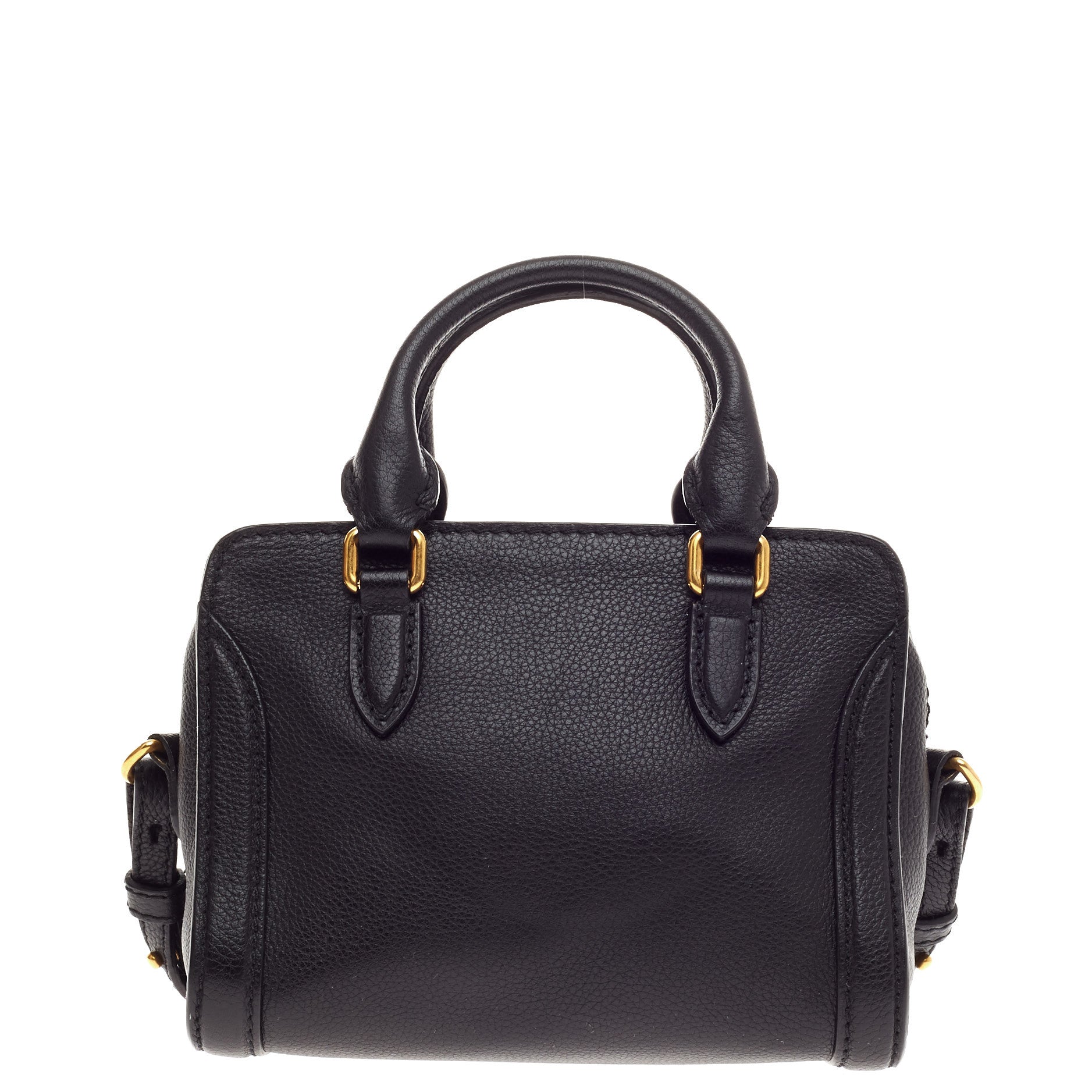 Padlock Zip Around Tote Leather Mini