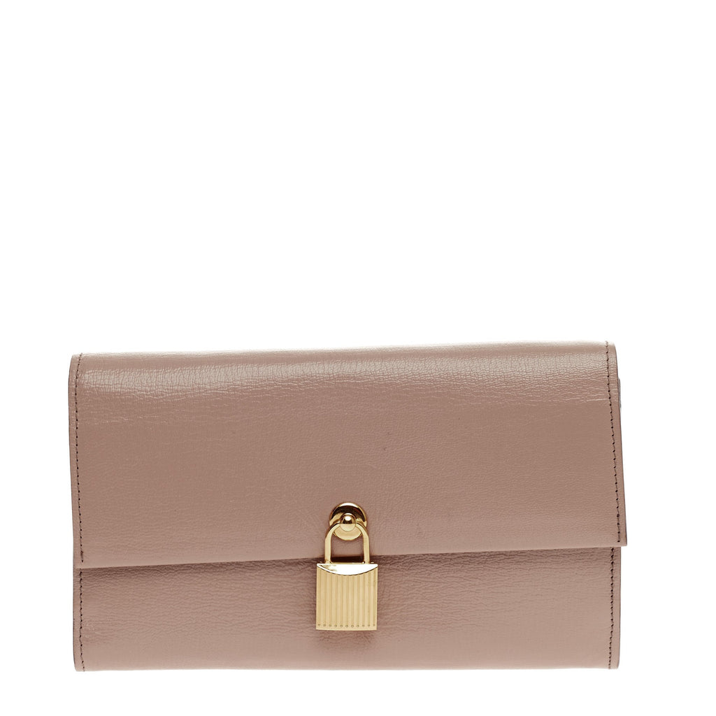 Padlock Flap Bag Leather Mini
