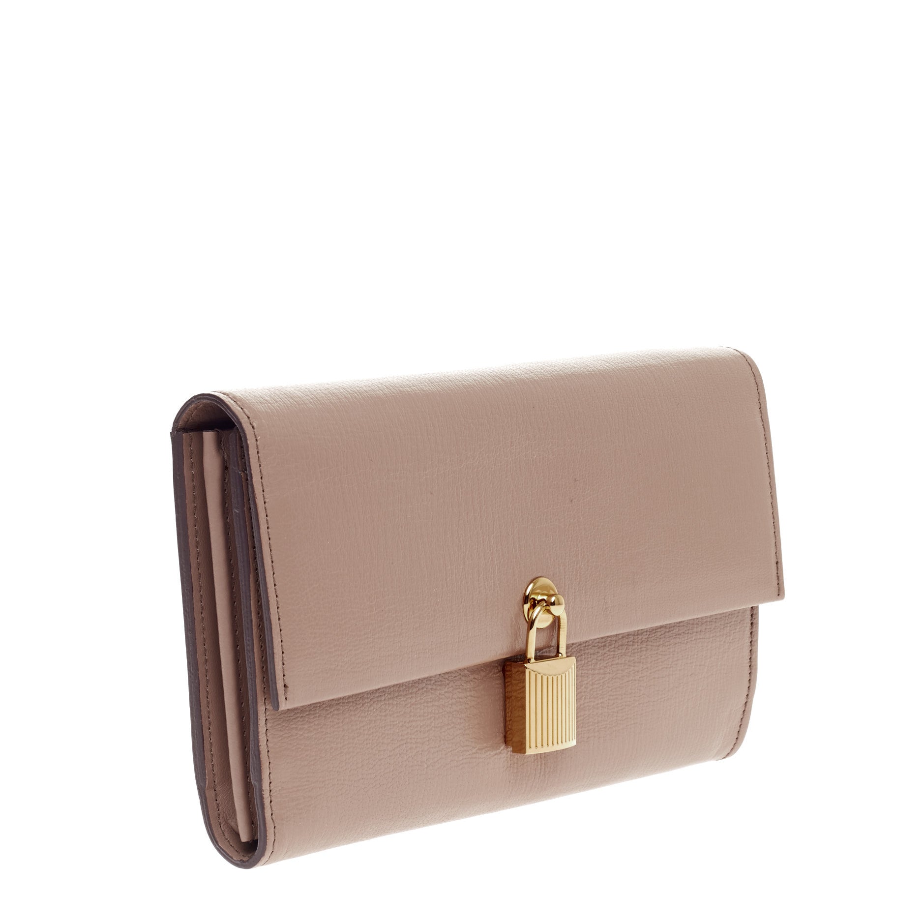 Padlock Flap Bag Leather Mini