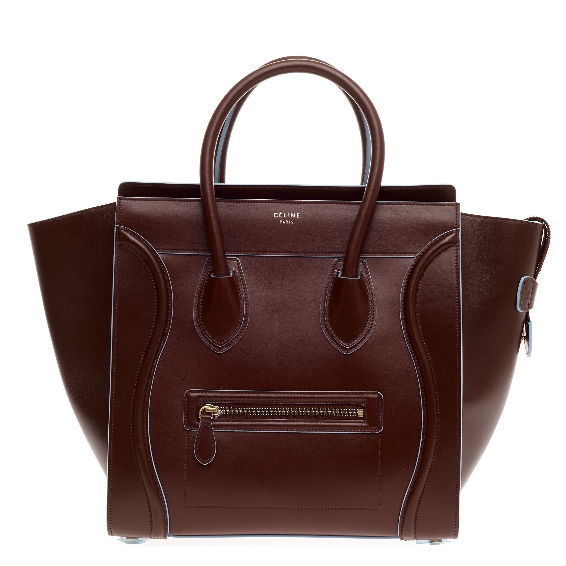 Luggage Handbag Smooth Leather Mini