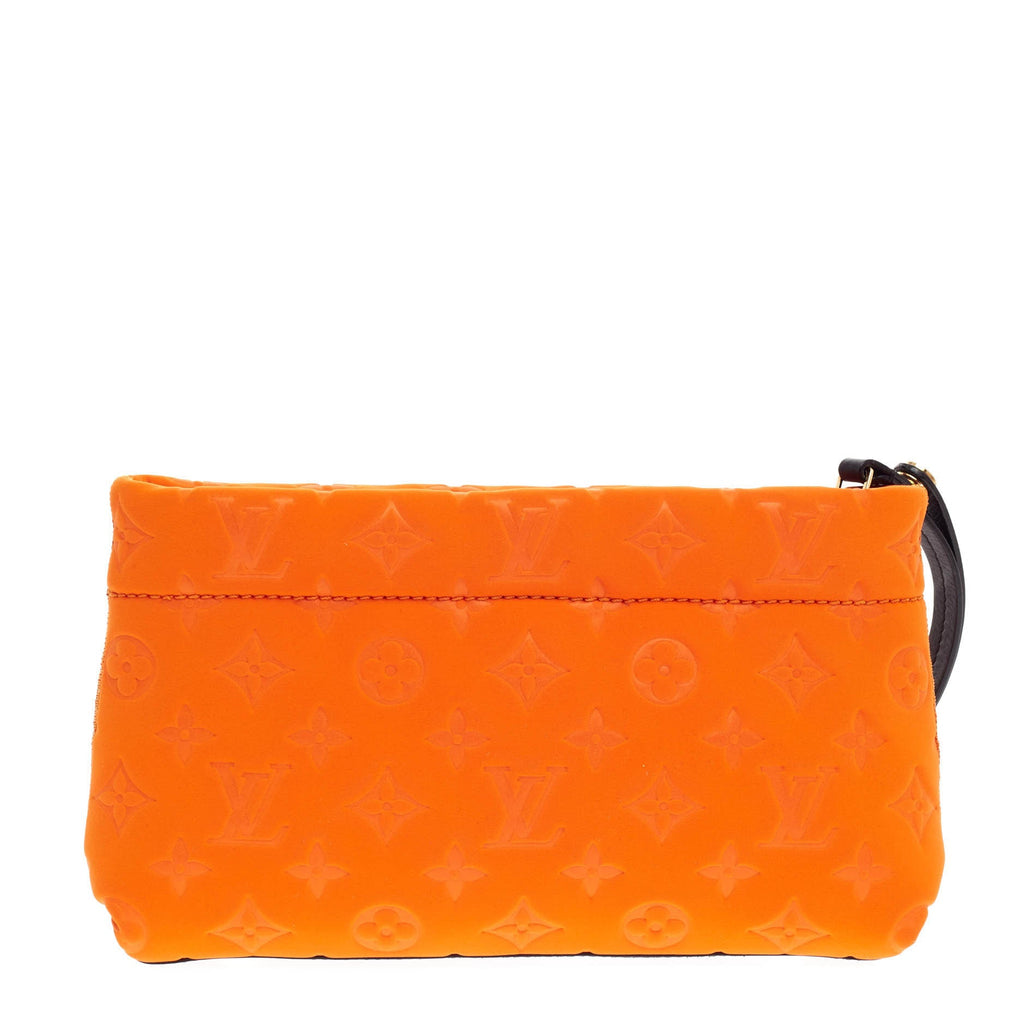 Scuba Clutch Monogram Embossed Neoprene