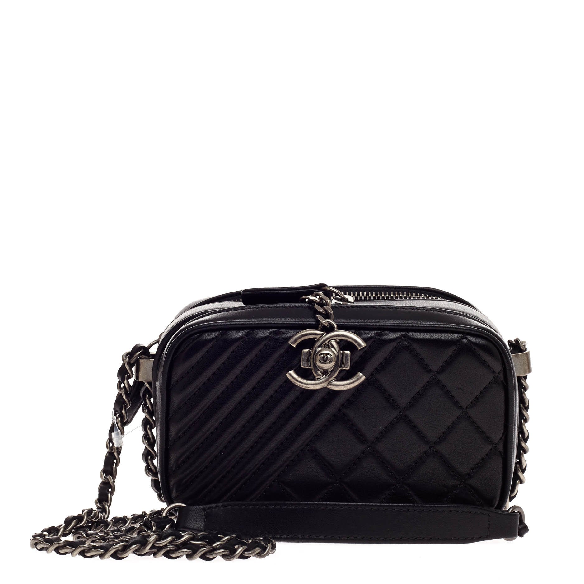 Coco Boy Camera Bag Quilted Leather Mini