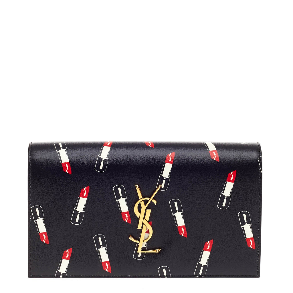 Classic Monogram Clutch Printed Leather