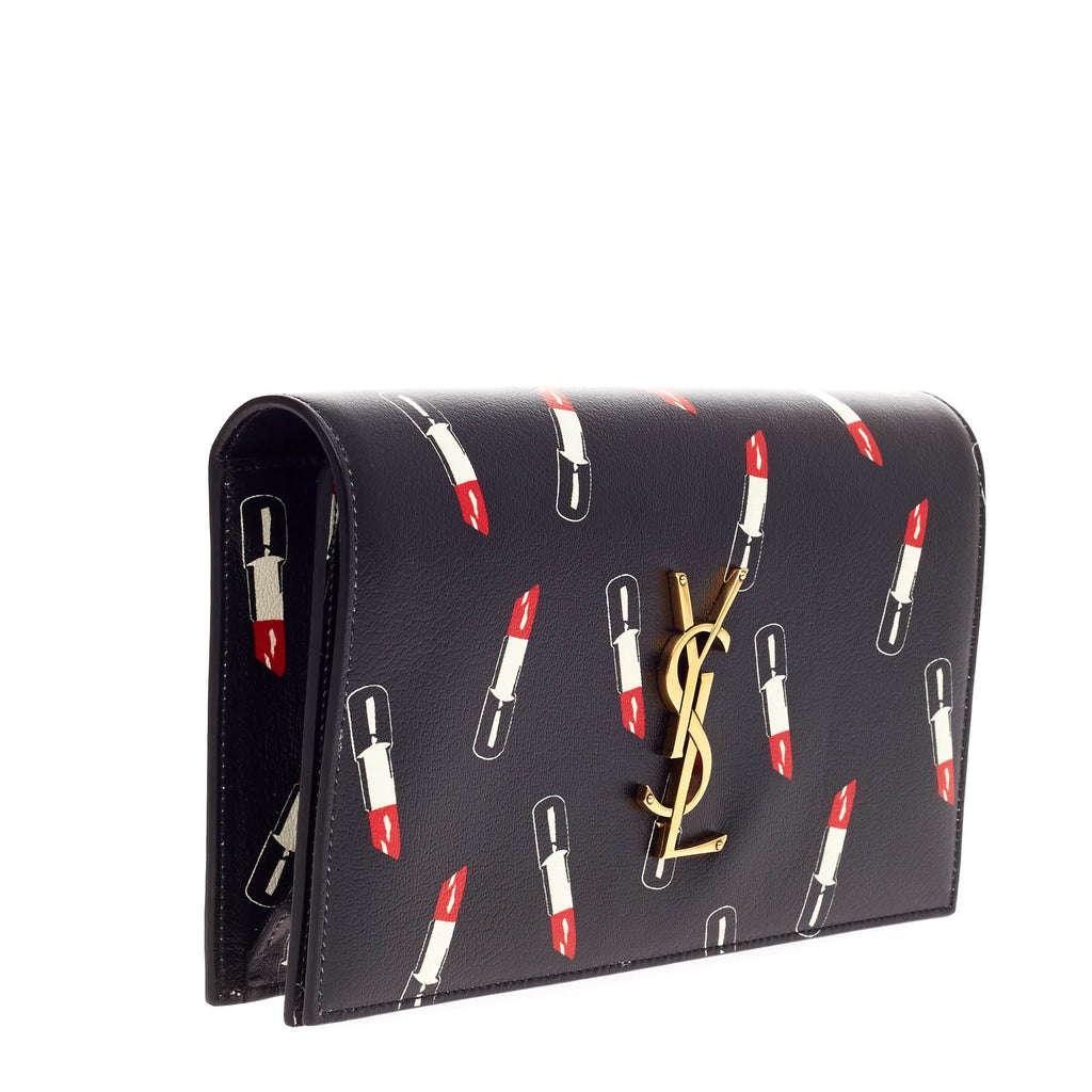 Classic Monogram Clutch Printed Leather
