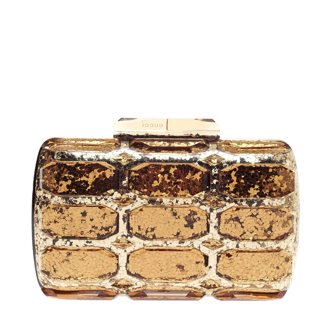 Aristographic Clutch Glitter Plexiglass