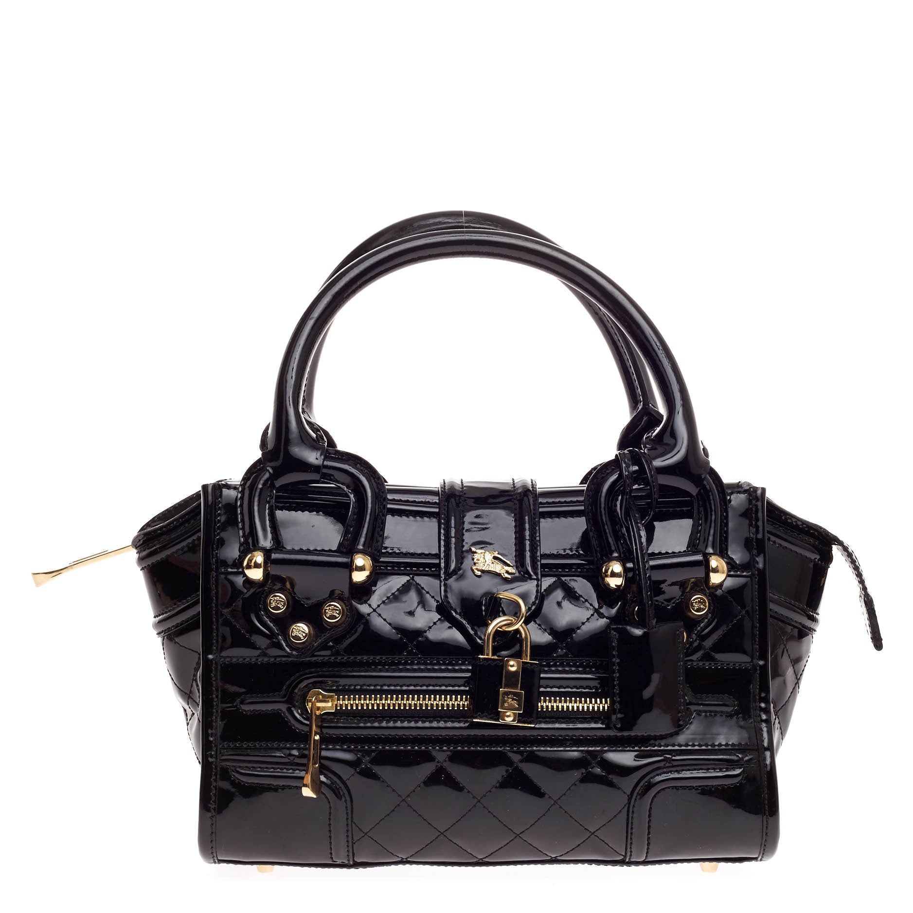Manor Bag Quilted Patent Mini