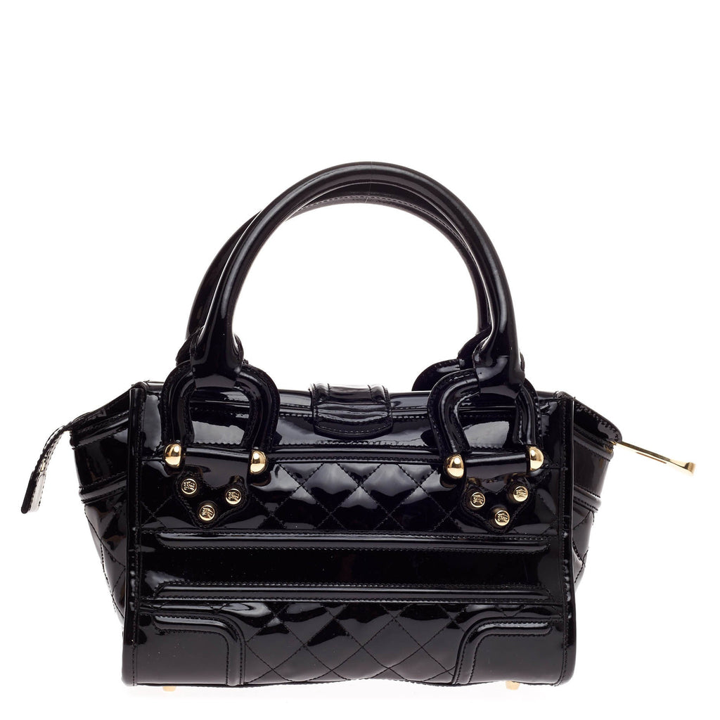 Manor Bag Quilted Patent Mini