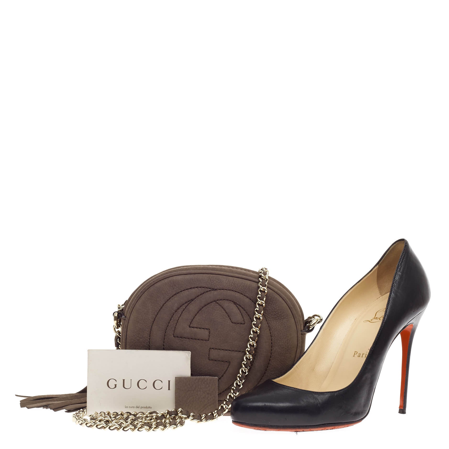 Soho Chain Bag Nubuck Mini