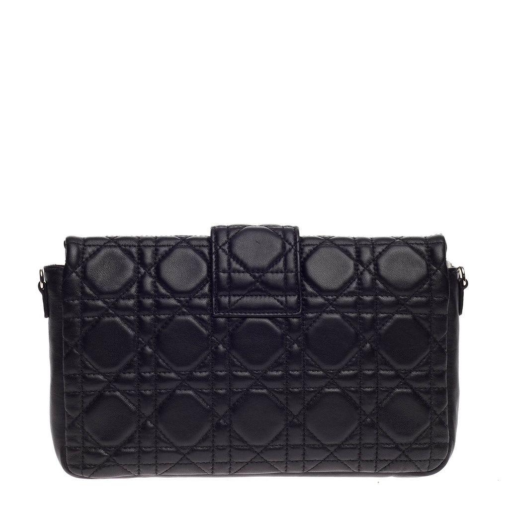 New Lock Pouch Cannage Quilt Lambskin Mini