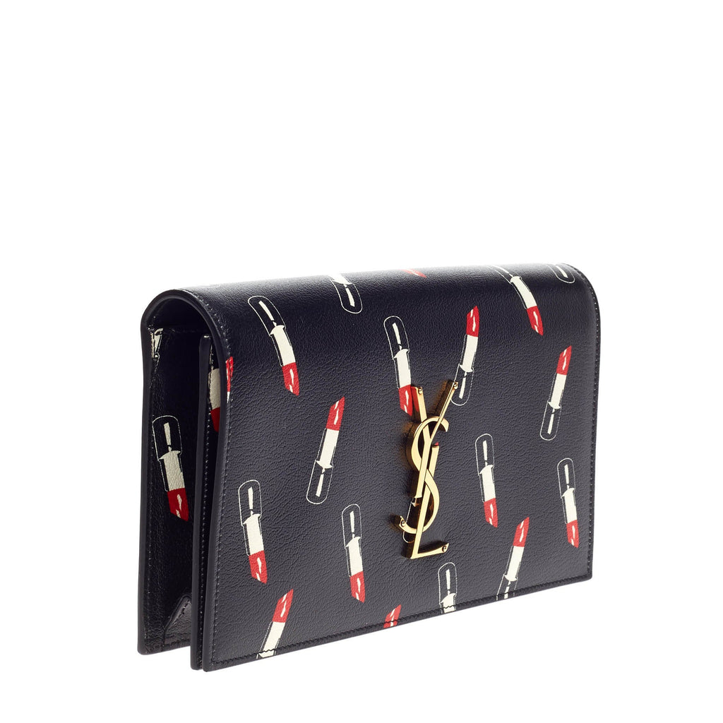 Classic Monogram Clutch Printed Leather