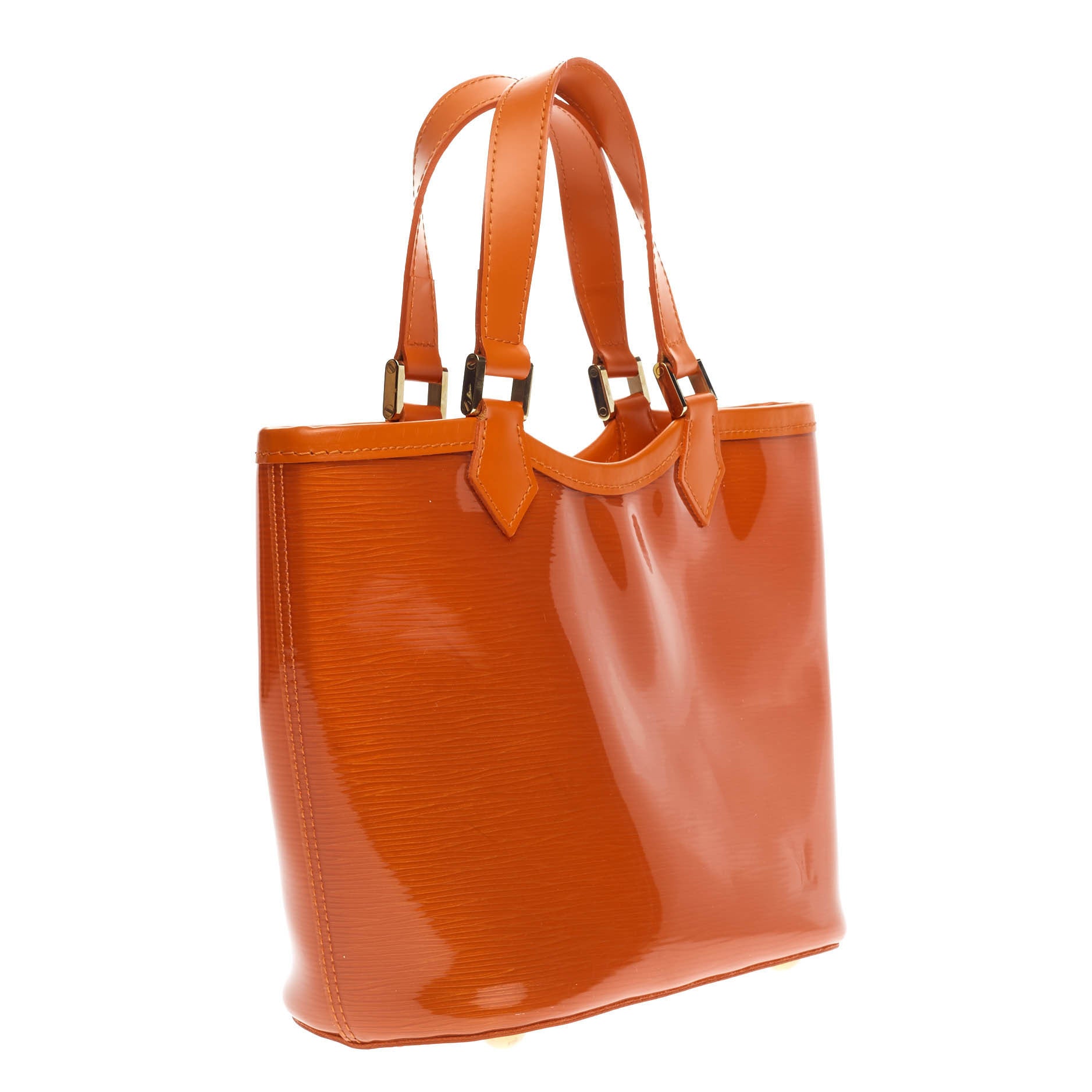 Plage Lagoon Bay Handbag Vinyl Epi Leather Mini