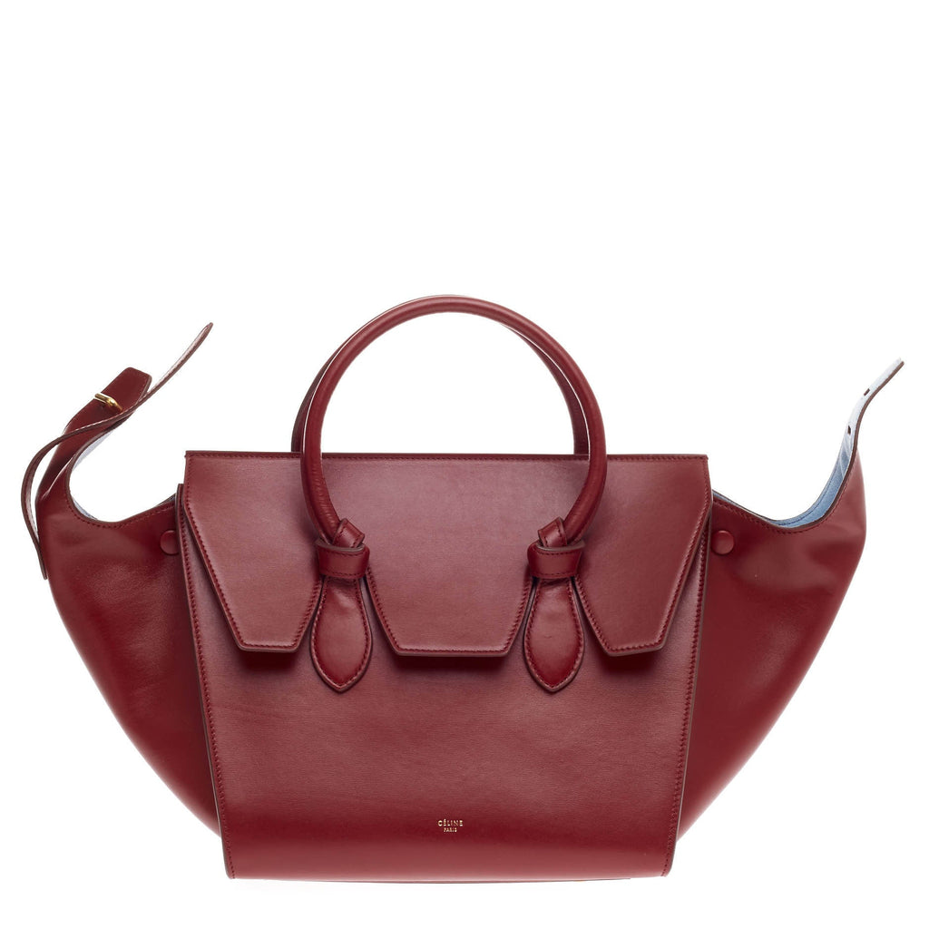 Tie Knot Tote Smooth Leather Mini
