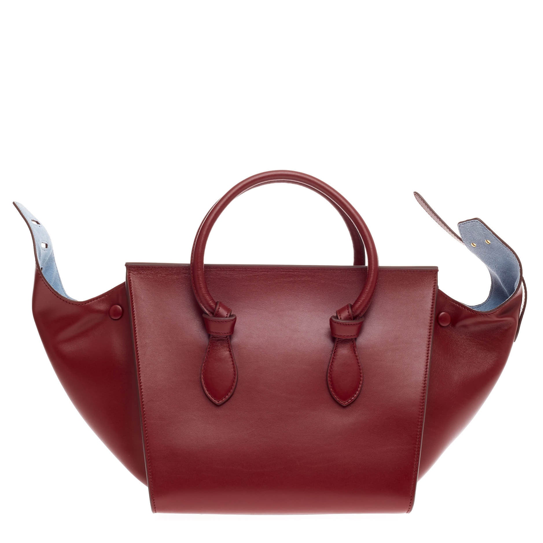 Tie Knot Tote Smooth Leather Mini