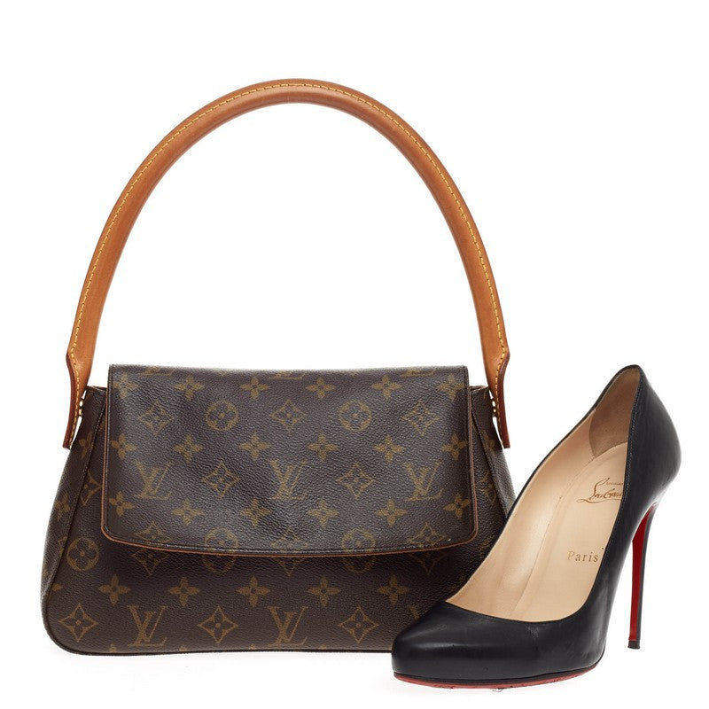 Looping Handbag Monogram Canvas Mini