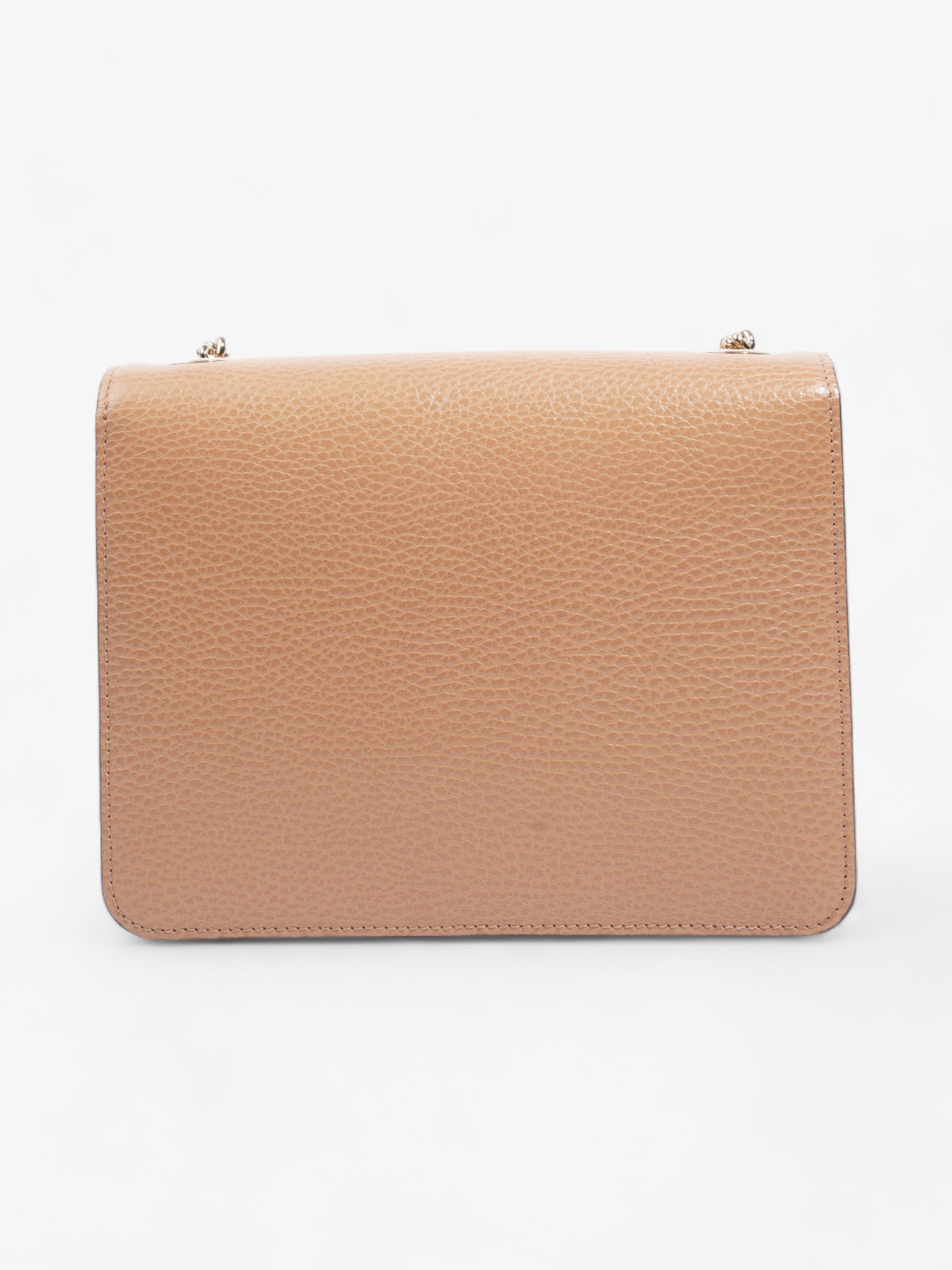 Gucci Dollar Interlocking GG Bag Beige Leather Small