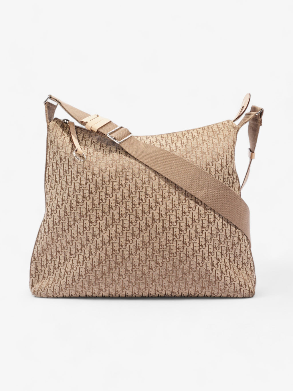 Christian Dior Trotter Beige Oblique Canvas Large
