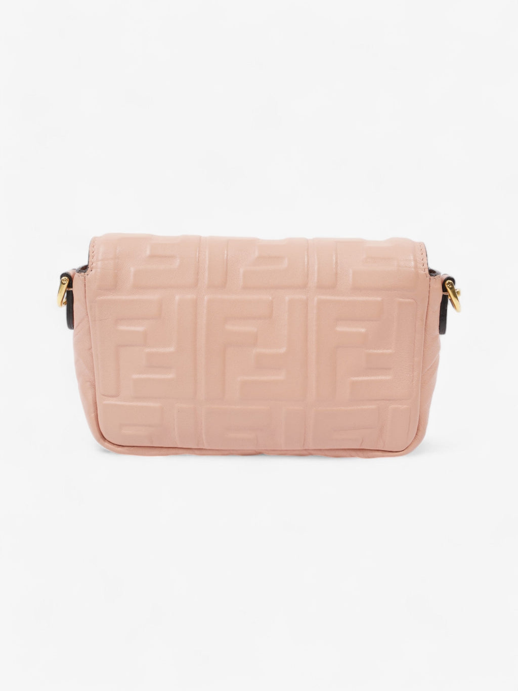 Fendi Baguette Light Rose Nappa Leather Mini