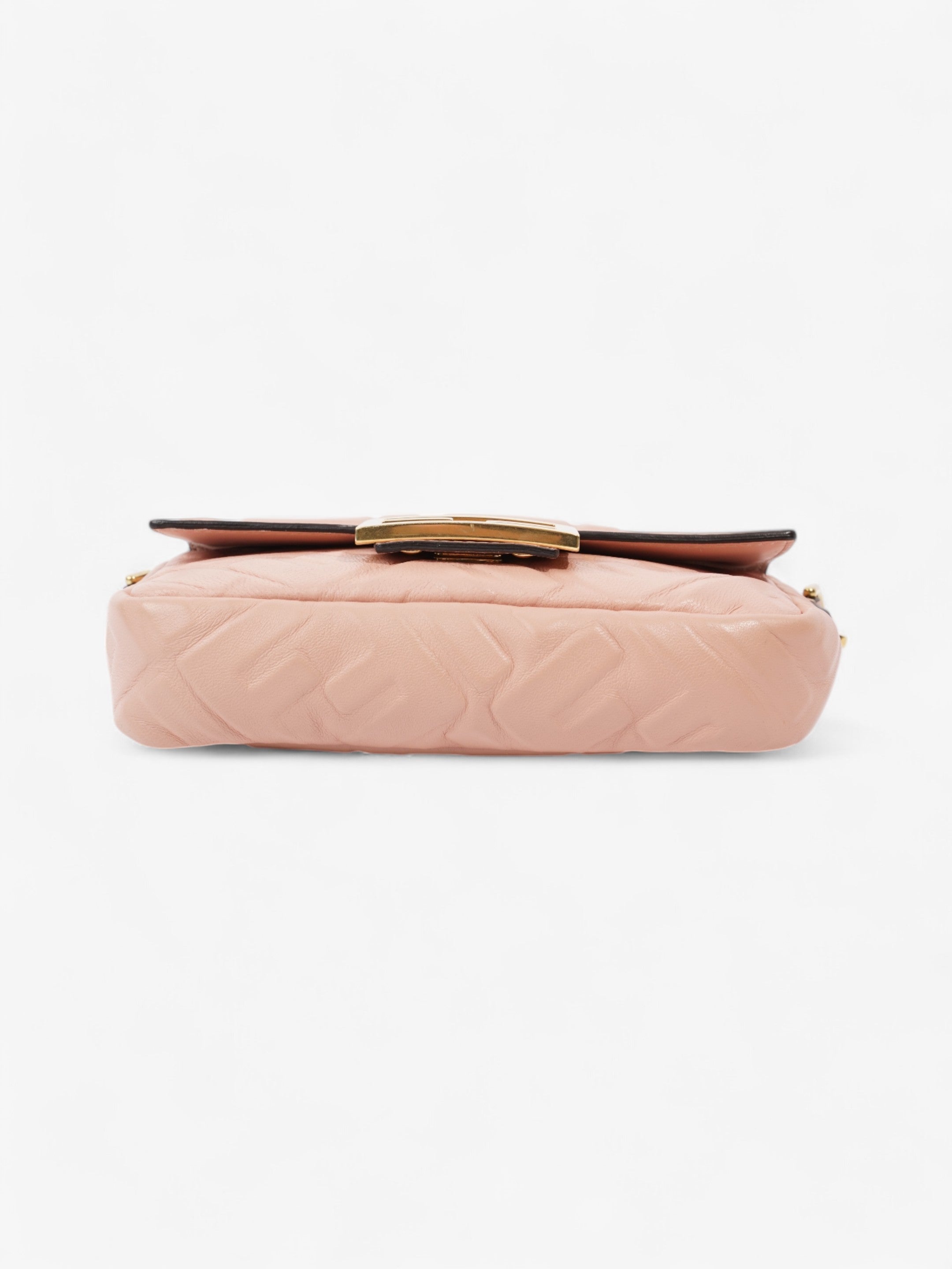 Fendi Baguette Light Rose Nappa Leather Mini