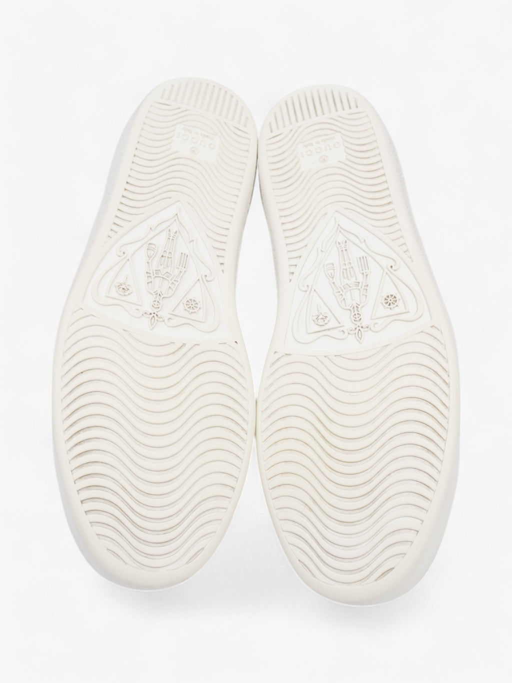 Gucci Ace Low 'Lip Sequin  White  / Green / Red Leather EU 38 UK 5