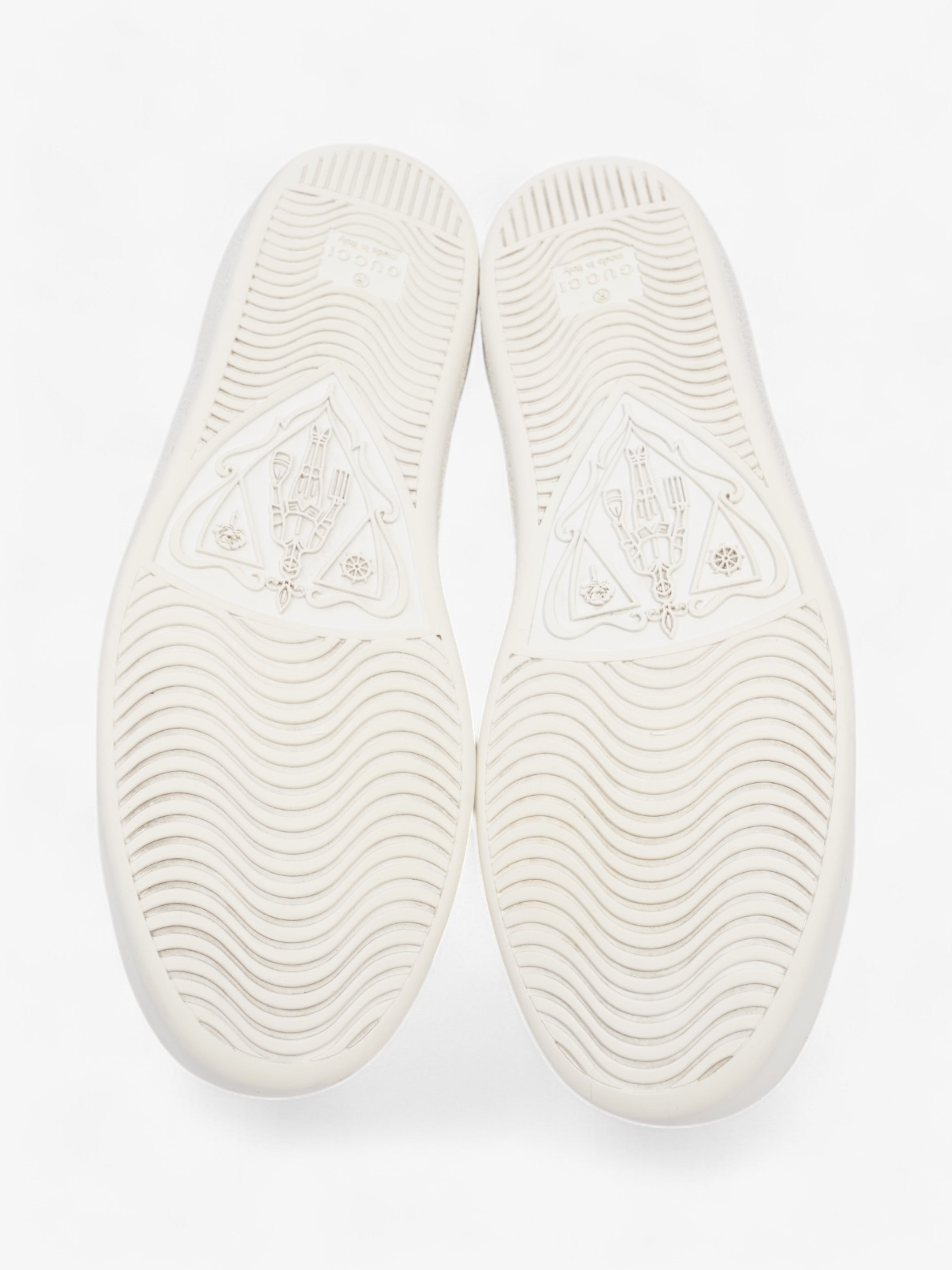 Gucci Ace Low 'Lip Sequin  White  / Green / Red Leather EU 38 UK 5