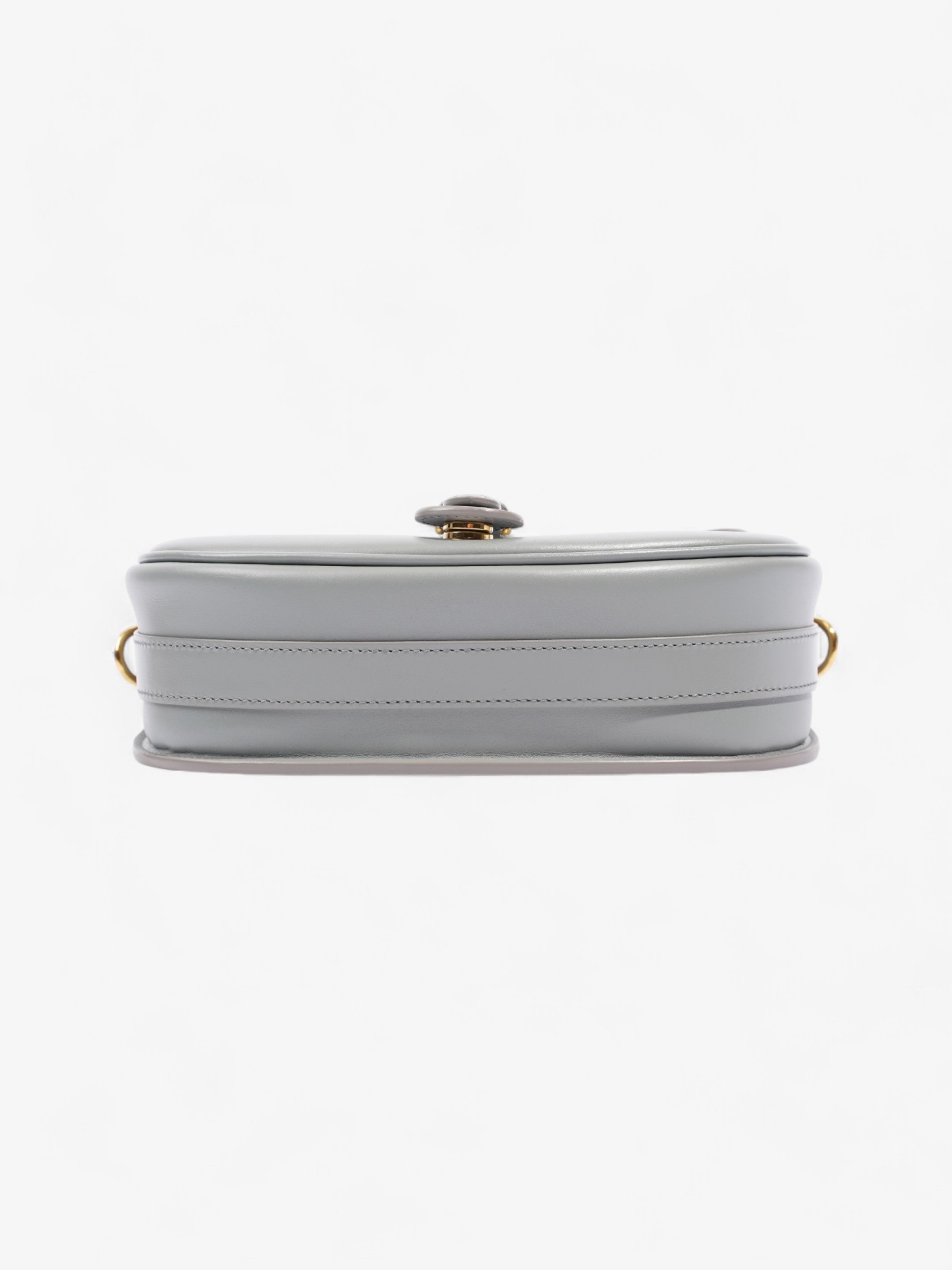 Christian Dior Bobby Grey Calfskin Leather Medium