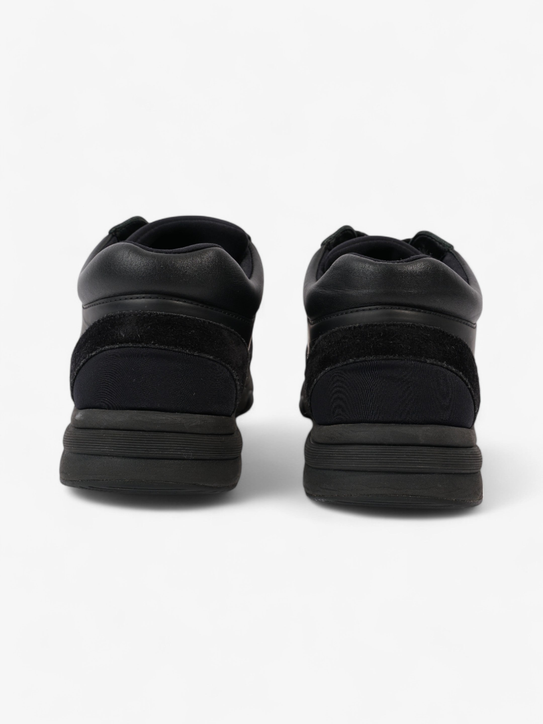 Chanel CC Logo Sneakers Black Suede EU 39 UK 6