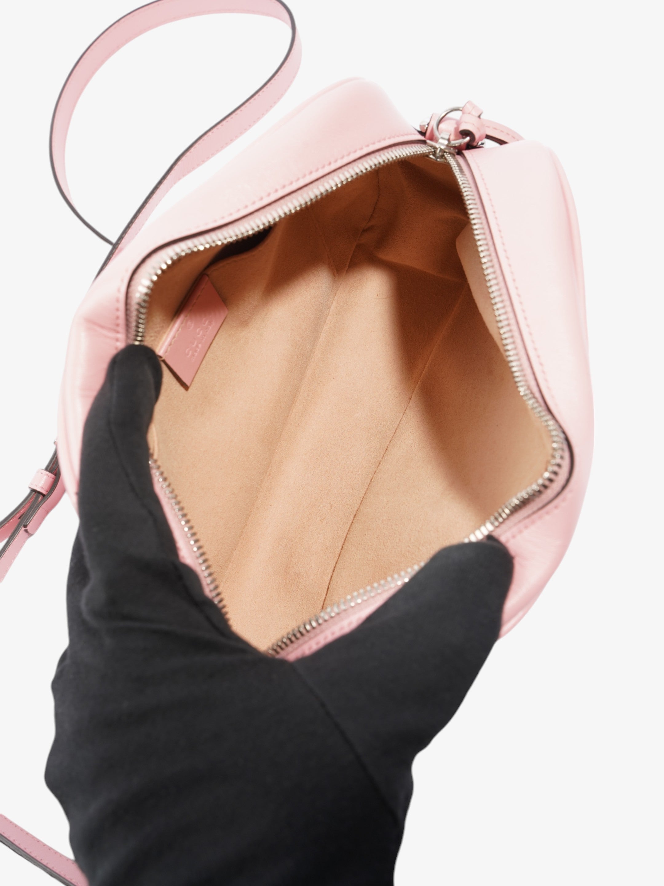 Gucci GG Marmont Bubblegum Pink Matelasse Leather Small