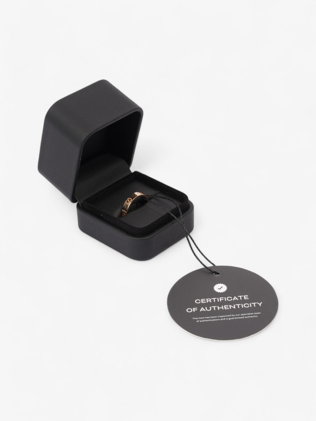 Gucci Icon GG Ring Gold Yellow Gold 14 (Circumference - 54mm)