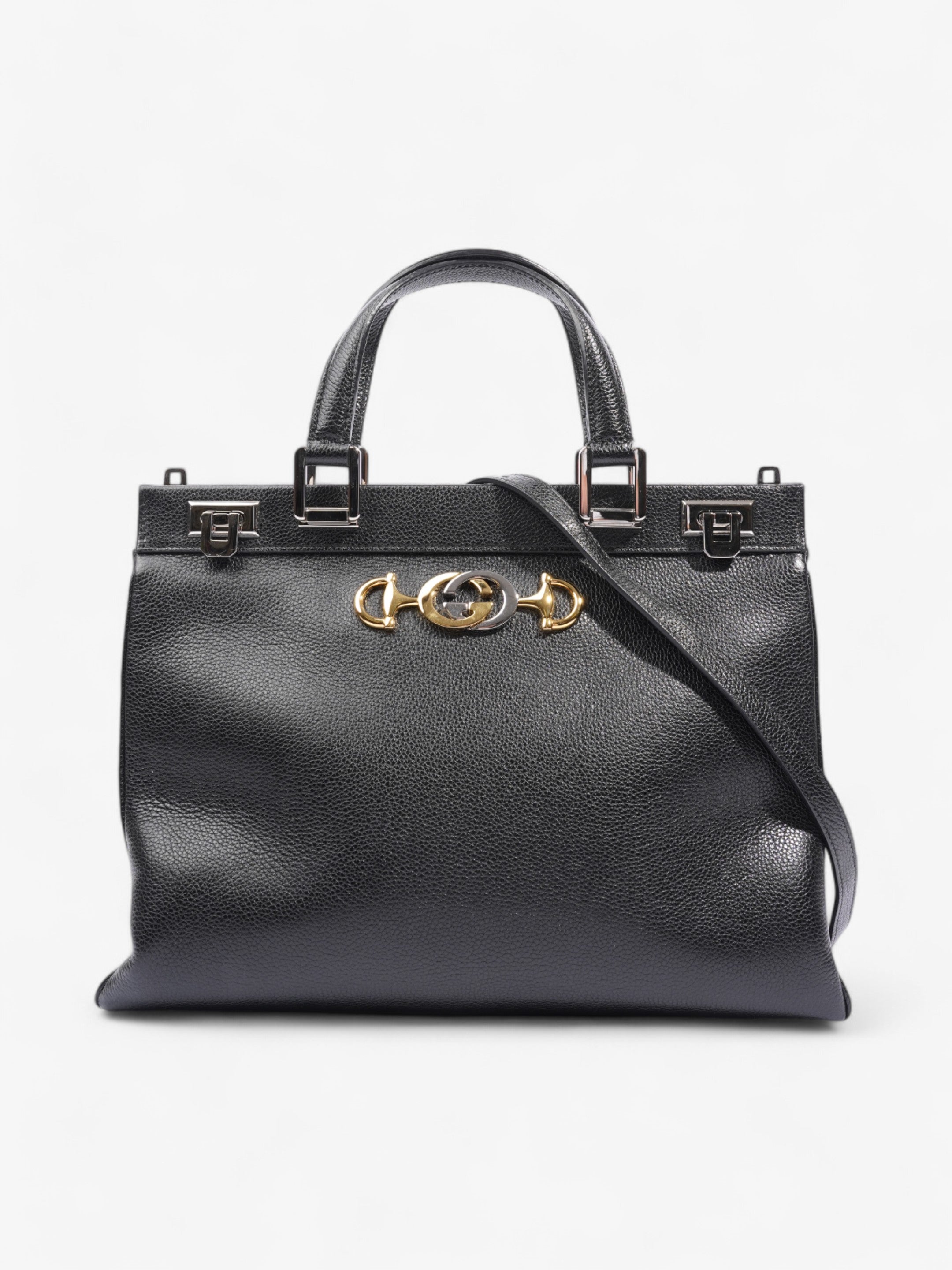 Gucci Zumi Black Leather Medium