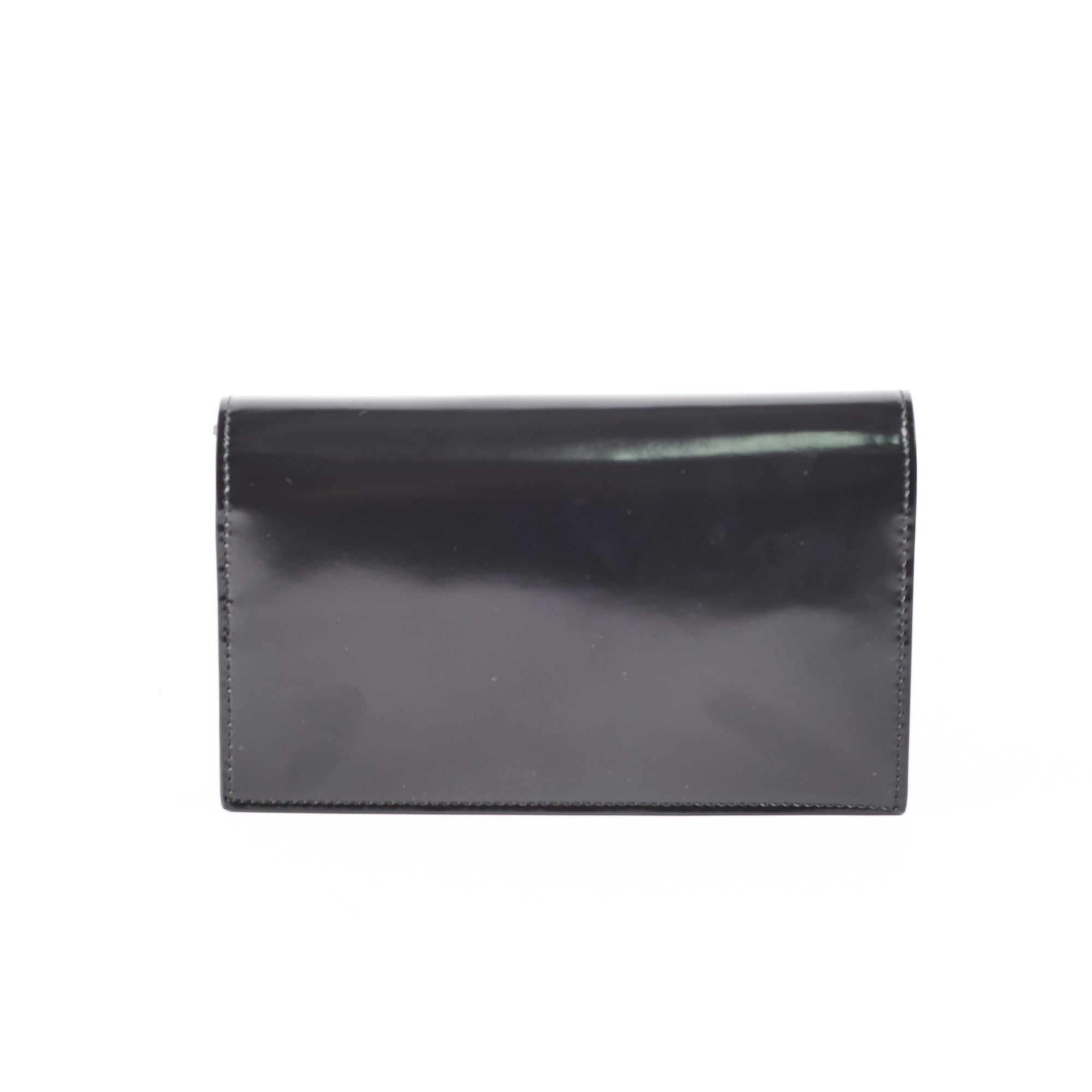 Gucci Wallet on Chain Patent Black