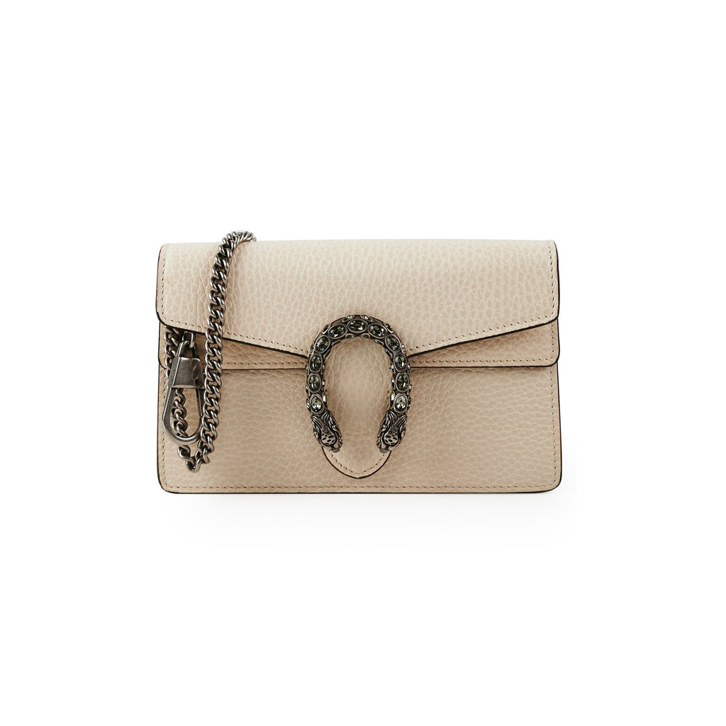 Gucci Dionysus Super Mini White Leather
