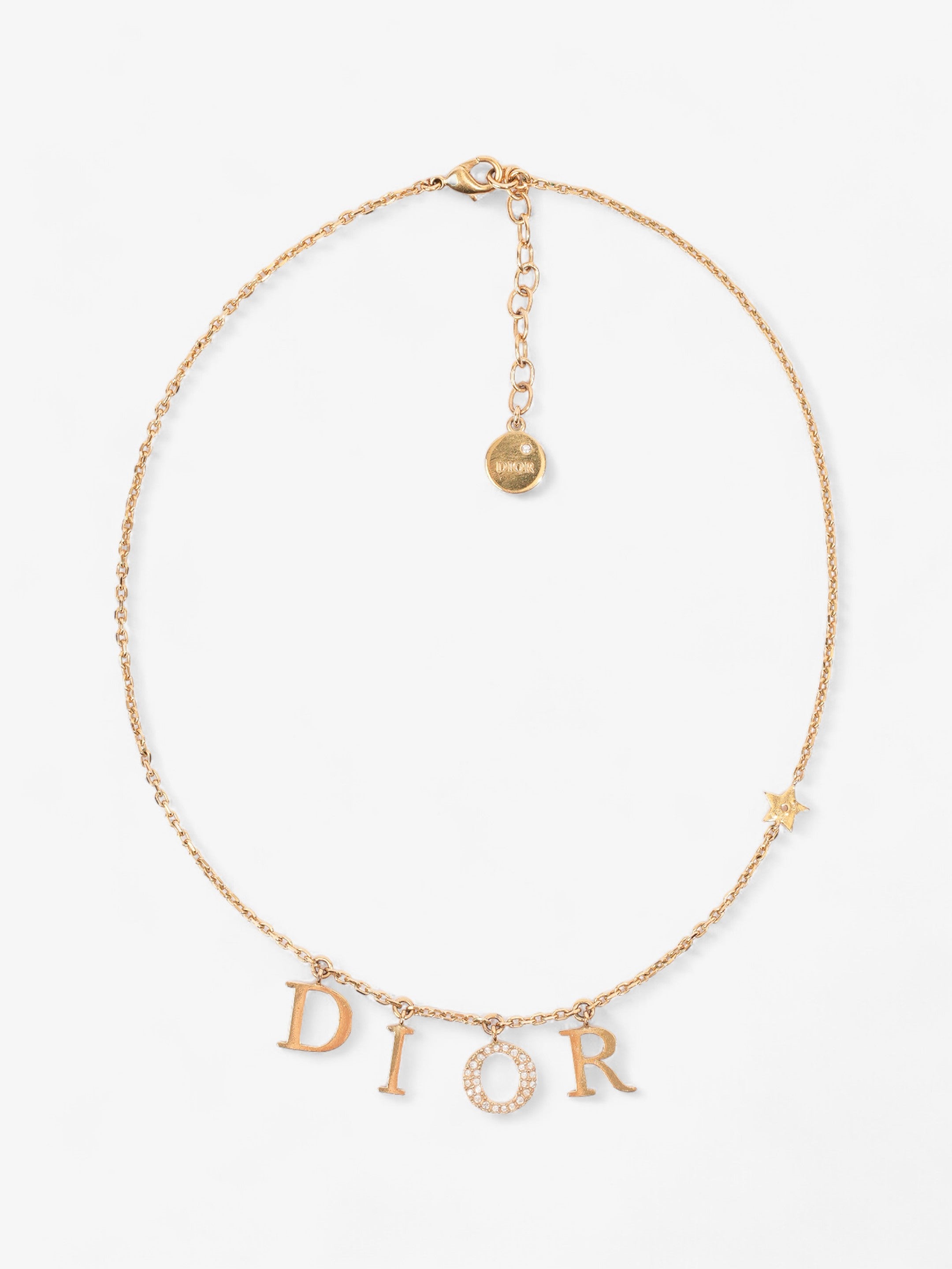 Christian Dior Dio(r)evolution Necklace Gold / Crystal Base Metal