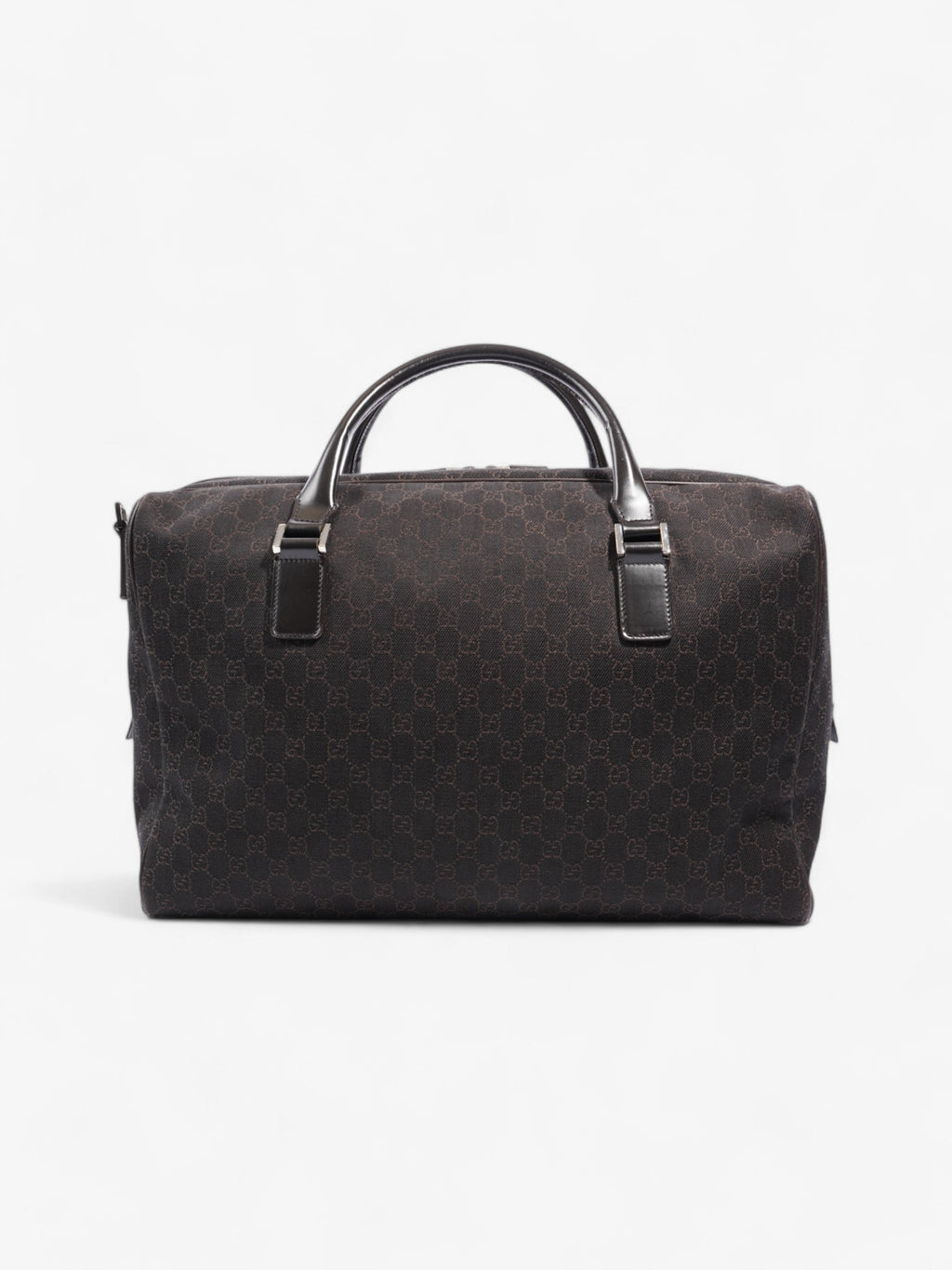 Gucci Boston Travel Bag GG Supreme / Brown Canvas