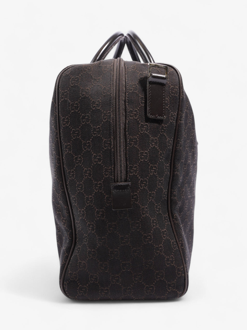 Gucci Boston Travel Bag GG Supreme / Brown Canvas