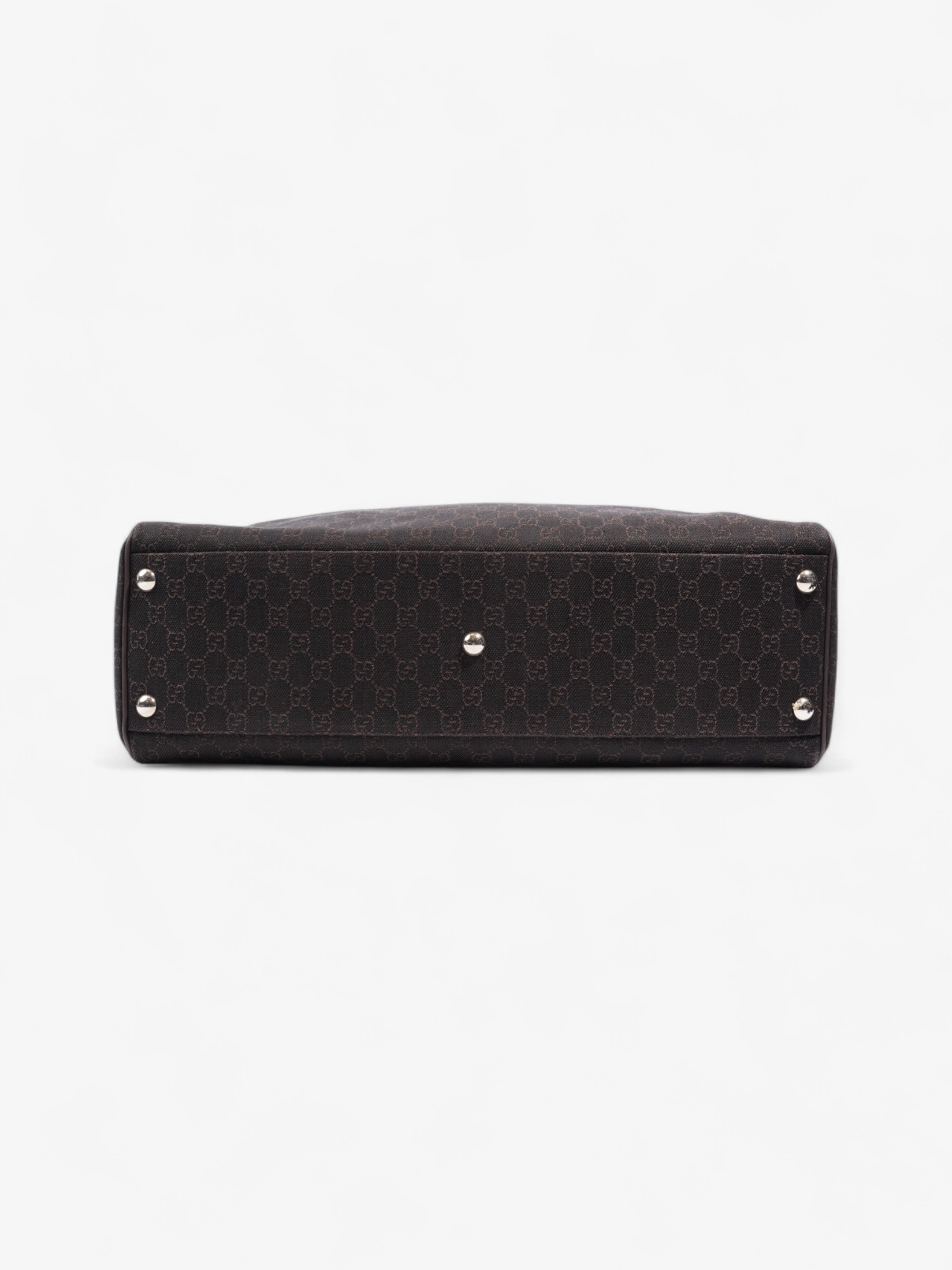 Gucci Boston Travel Bag GG Supreme / Brown Canvas