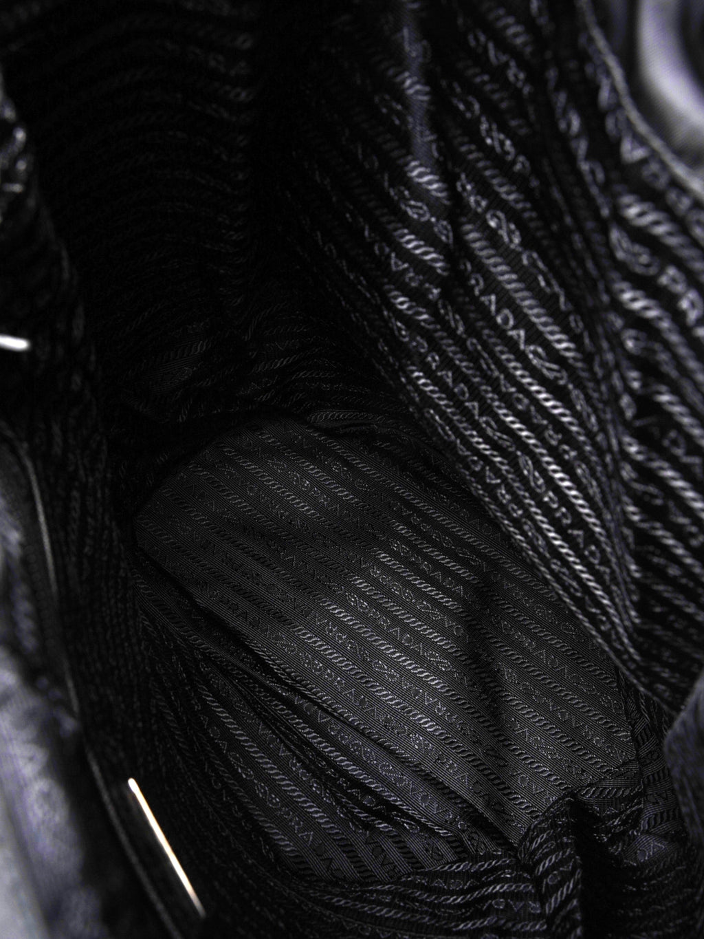 Prada Backpack Black Nylon